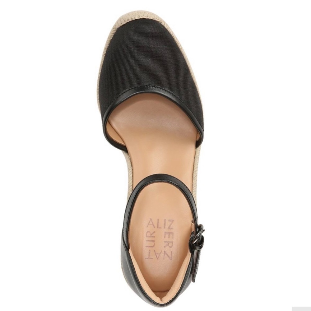 NEW| Women’s Naturalizer Bianca Espadrille Wedge Pump - Picture 2 of 13